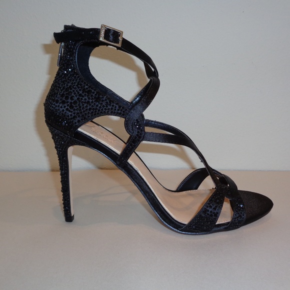 Badgley Mischka Shoes - Badgley Mischka Size 7 ALIZA II Satin Sandals